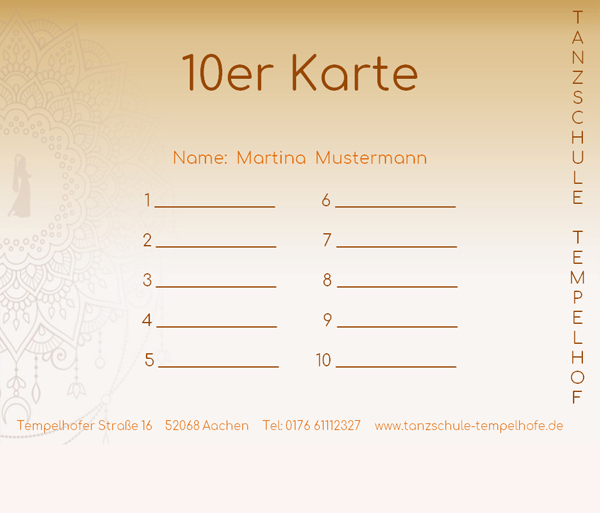 10erkarte